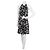 Juicy Couture Kleid mit Blumenmuster aus Viskose Mehrfarben