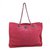 Chanel tote bag Red Suede  ref.314035