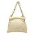 Chanel shoulder bag Cream Suede  ref.314314