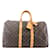 Louis Vuitton Keepall 45 Lona do monograma Marrom Couro  ref.314350