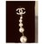 Orecchini Chanel di Perle Argentati Silver hardware  - vista 4
