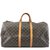 Louis Vuitton Keepall 55 Lona do monograma Marrom Couro  ref.314536