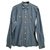 Burberry Shirts Blue Cotton  ref.314657