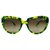 Alexander Mcqueen Gafas de sol Verde claro Acetato  ref.314922