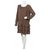 Maison Scotch Dresses Brown Polyester  ref.315177