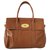 Mulberry Brown Bayswater Leather Handbag Pony-style calfskin  ref.315336