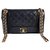 Chanel Small Mademoiselle schwarze Umhängetasche mit Klappe Leder  ref.315401