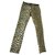 Raro- Just Cavalli slim V. Jeans Bassa para mulheres, Nunca usado, com tags originais Estampa de leopardo Algodão  ref.315432