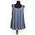 Canotta in seta blu Massimo Dutti