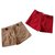 Zara Classic Red Beige Cotton  ref.315492