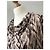 Nicole Fahri Vestido Nicole Farhi con estampado Chevron de viscosa con cinturón - vista 7