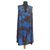 Filippa K Robes Soie Bleu Multicolore  ref.315576