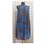 Filippa K Seidenkleid Blau Mehrfarben - Ansicht 4