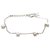 Dior Silver Logo Chain Bracelet Silvery Metal  ref.316087