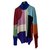 Chanel  Multicoloured Cashmere CC Logo Turtleneck Sweater Sz 36 Multiple colors  ref.316247