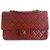 Classique Chanel Timeless Cuir Rouge  ref.316288