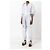 Hussein Chalayan Pantalones de algodón a rayas Chalayan con globos Blanco - vista 2