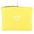 Hermès Clutch bags Yellow Synthetic  ref.316367