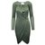 3.1 Phillip Lim Khaki Casual Dress Green Silk  ref.316702