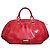 Burberry Prorsum Tote di gamberetti rosso scuro