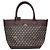 Fauré Le Page Handgepäck Toile Ecailles Tasche Rot Bordeaux