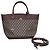 Fauré Le Page Handgepäck Toile Ecailles Tasche Rot Bordeaux - Ansicht 5