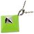 Ring Hermès Hermes Silver Medor Folk Pendant Necklace Silvery Green - view 2