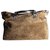 Autre Marque Suede Travel Bag  Green Leather  ref.318096