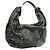 Stuart Weitzman Borsa hobo in pelle nera con borchie - vista 2