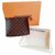 Louis Vuitton Clutch bags Light brown Dark brown Leather Cloth  ref.318487