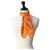 Hermès HERMES CARRE 70 EX-LIBRIS LES PARISIENNES Orange Silk  ref.318831