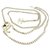 Chanel 05une ceinture en chaîne doublée CC  ref.318967