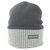 Louis Vuitton Black x Grey Beanie Ski Hat Skully Skull Cap  ref.318994