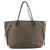 Louis Vuitton Monogram Ebene Mini Lin Idylle Neverfull MM Tote Bag Leather  ref.319013