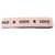 Chanel pink x schwarz 02p Coco CC Stirnband Gym Schweißband  ref.319020