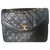 Chanel Classic Flap Black Leather  ref.319512