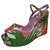 Manoush sandali Multicolore Tela  ref.319601