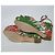Sandali con plateau Manoush floreali Multicolore - vista 5