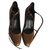 Autre Marque Wedge Strappy Heels Brown Leather  ref.319878