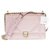 Bolsa elegante Christian Dior Diorama em pele de cordeiro rosa lilás, Garniture en métal argenté Couro  ref.320184