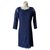 Diane Von Furstenberg DvF blue Zarita lace dress  ref.320225