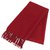 Hermès Hermes Red Cashmere Scarf Dark red Cloth  ref.320364