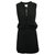 Autre Marque Black Dress with Silver Zipper Lyocell  ref.320547