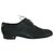 Louis Vuitton Sapatos de amarrar pretos brilhantes com dedos do pé pontiagudo Couro  ref.320576