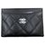 Chanel Porte-Carte Classique Cuir Noir  ref.320971
