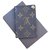 Louis Vuitton Monogram canvas business card holder. Brown Cloth  ref.321023