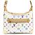 BORSA A MANO LOUIS VUITTON BOULOGNE IN BORSA A MANO MURAKAMI CON MONOGRAMMA Bianco