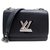 LOUIS VUITTON TWIST MM BLACK EPI LEATHER HANDBAG HAND BAG BOX  ref.321324