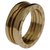 Bulgari Bvlgari B.Zero1 18k yellow gold 2-Band Ring Size 54 Gold hardware  ref.321439