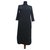 Filippa K Robes Coton Elasthane Noir  ref.321574